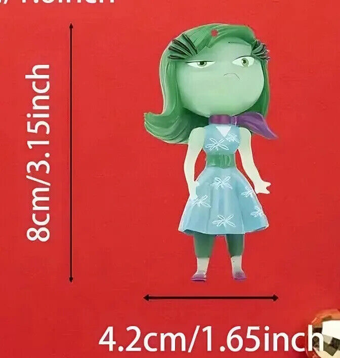 DISNEY PIXAR INSIDE OUT 2 Tree Pendant Decoration XMAS KIDS CARTOON SAD JOY