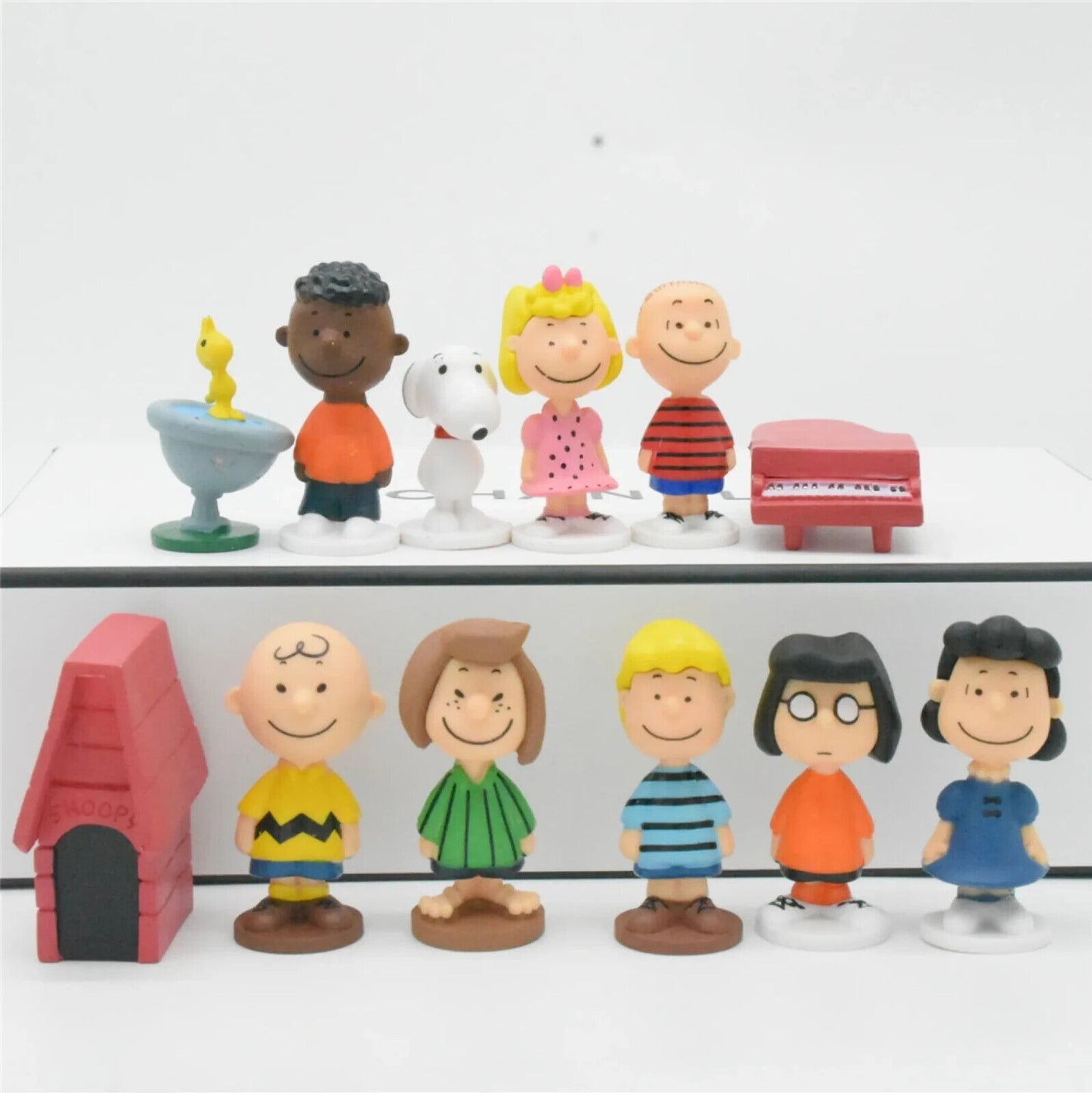 Peanuts Snoopy Cake Topper Toys Figures Kids Birthday baking Decoration Party