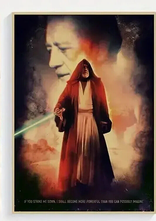 STAR WARS Wall Art Movie Poster Print Picture KRAFT LEILA DARTH VADER LUKE
