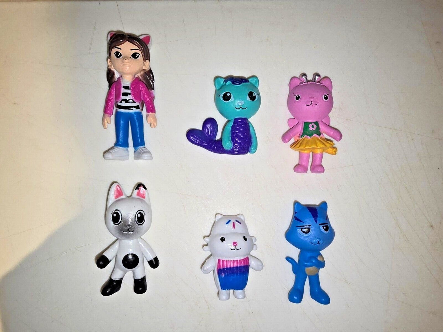 Gabby's Dollhouse Cute small Animals Mercat Figure Set Figures Gabbys Cakey Kids
