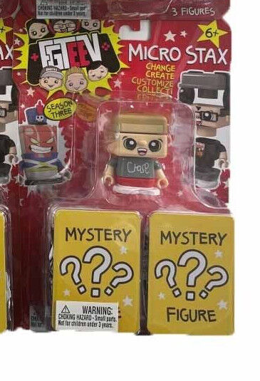 FGTeeV Micro Stax Bonkers Toys CHOOSE YOUR STAX MYSTERY FIGURES 12 FG-TEEV