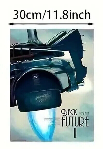 BACK TO THE FUTURE PART 1 2 3 CANVAS Film Movie Art Wall PRINT Actor COMIC RETRO