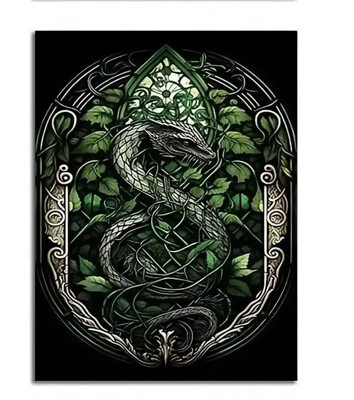 HARRY POTTER CANVAS Wall Art Movie Poster Print Picture HOGWARTS HOUSES SCHOOL