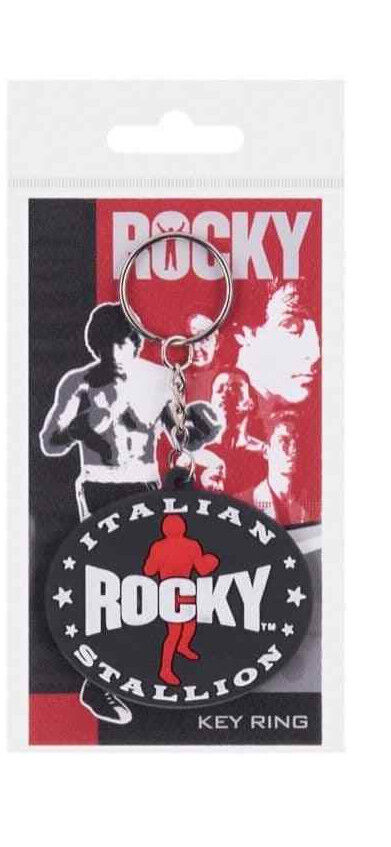 Rocky Keyring Rubber Official Licensed Movie Film Keyring 2d Keychain