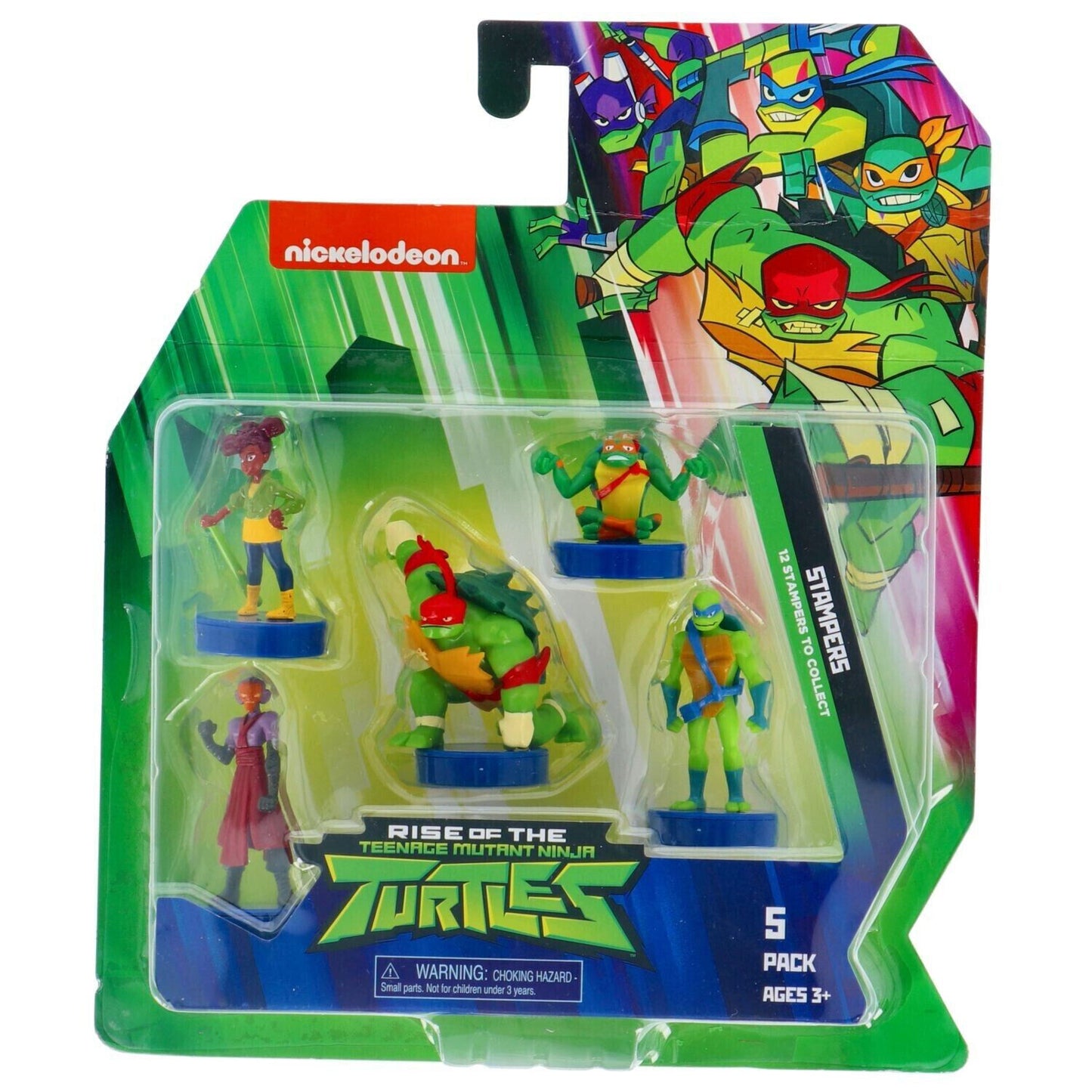 Nickelodeon Teenage Mutant Ninja Turtles StamperS TMNT RAPHAEL SHREDDER APRIL