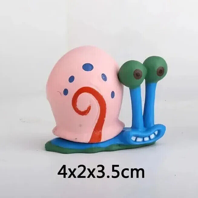 Spongebob Squarepants FIGURES SET SQUIDWARD KRABS NETFLIX TOY SANDY CHEEKS CHOOS