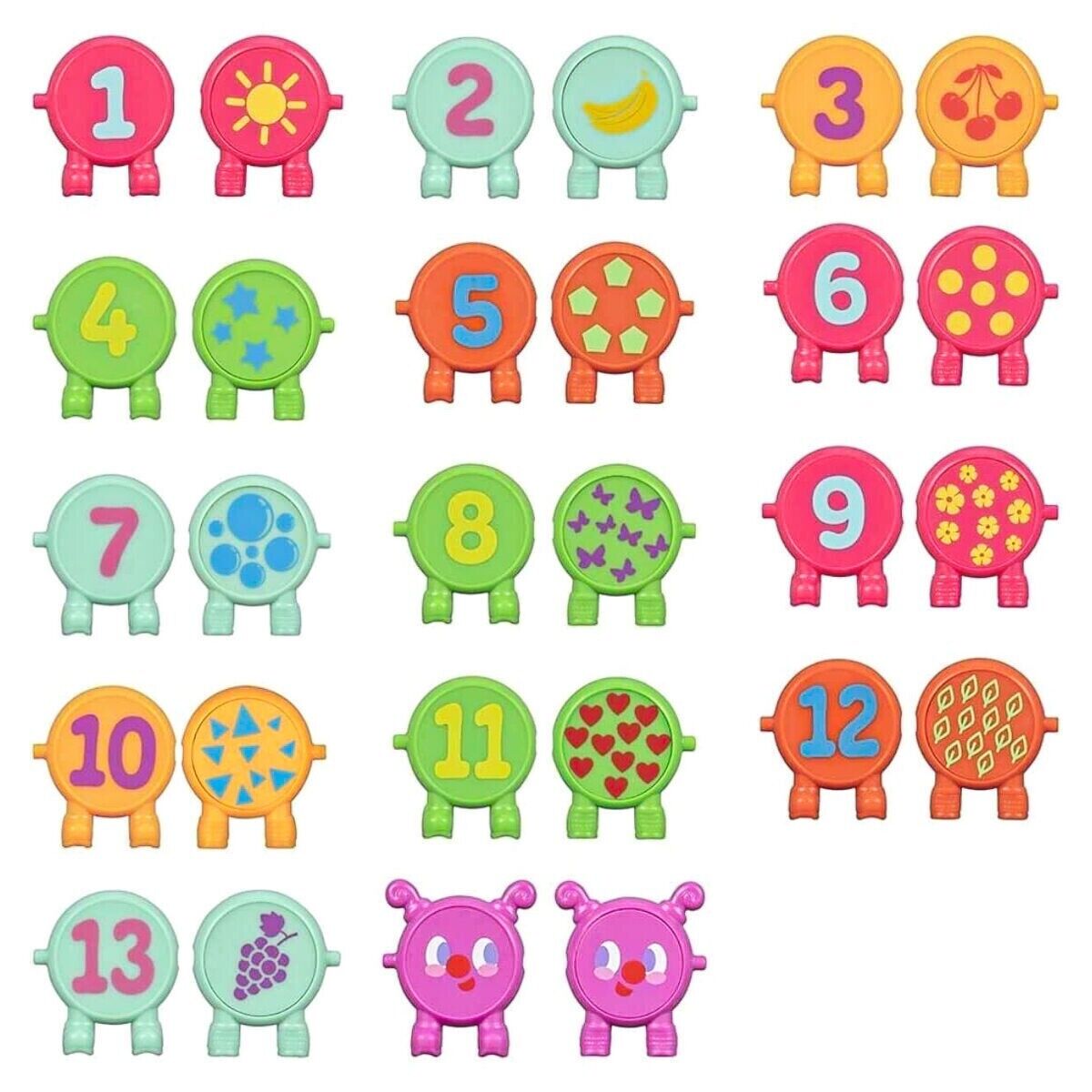 Cocomelon Series 2 Figure Pack Film YOYO NINA Number Surprise COLLECTIBLE BALL