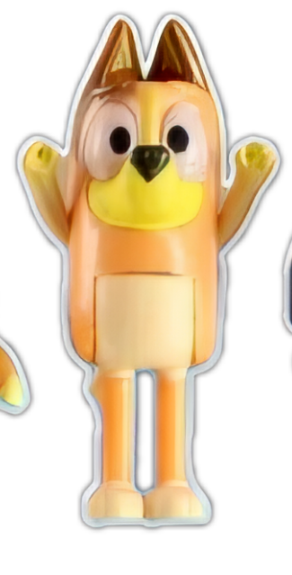 Bluey Dog Action Figure Kids Toy Bingo Bluey & Friends Collection Model FIGURES