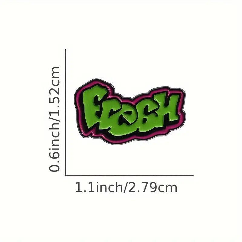 FRESH PRINCE OF BEL AIR Metal Enamel Pin Badge Adult Teen TV MOVIE SHOW RETRO