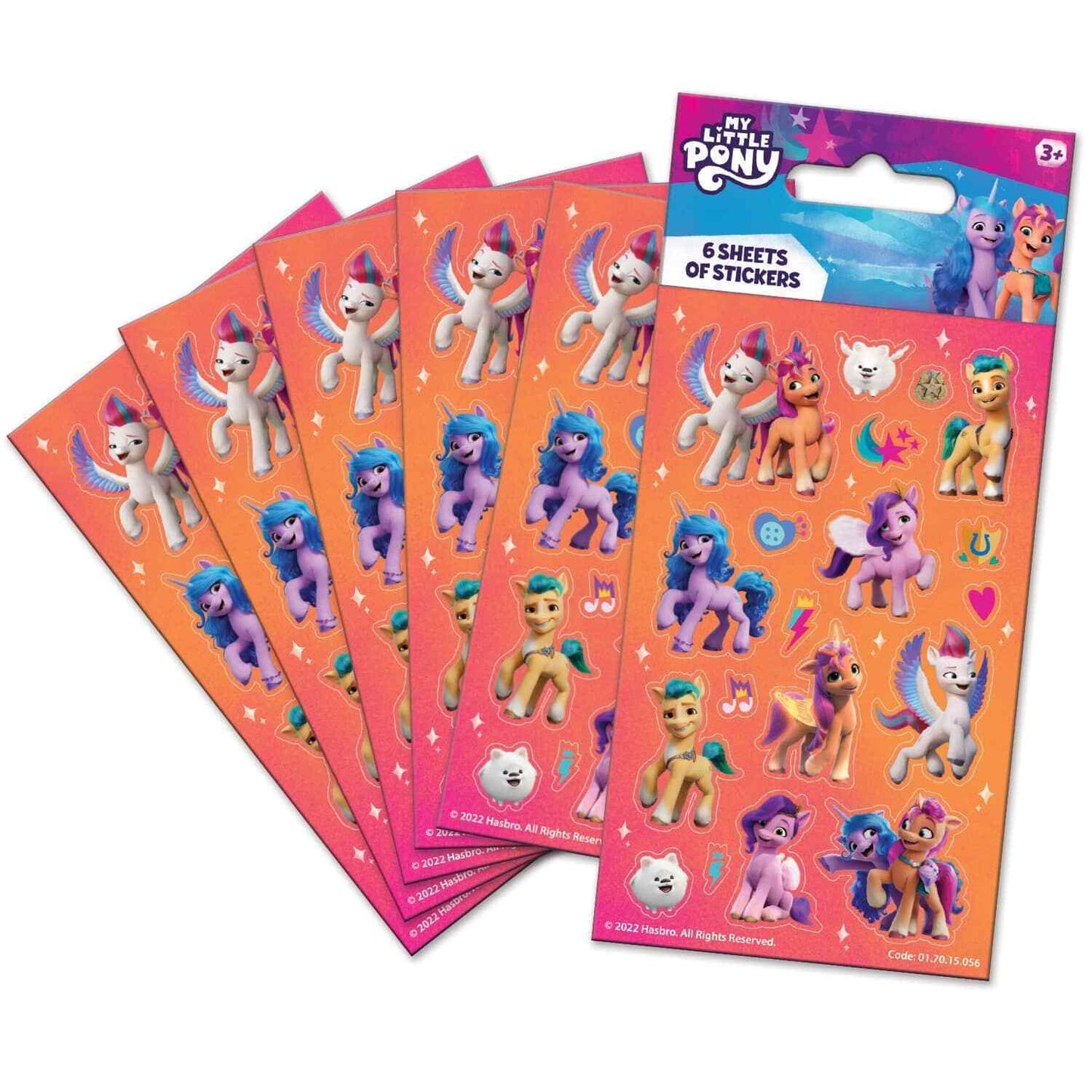 My Little Pony Reward Chart with Stickers FOIL REUSABLE SET YOU CHOOSE