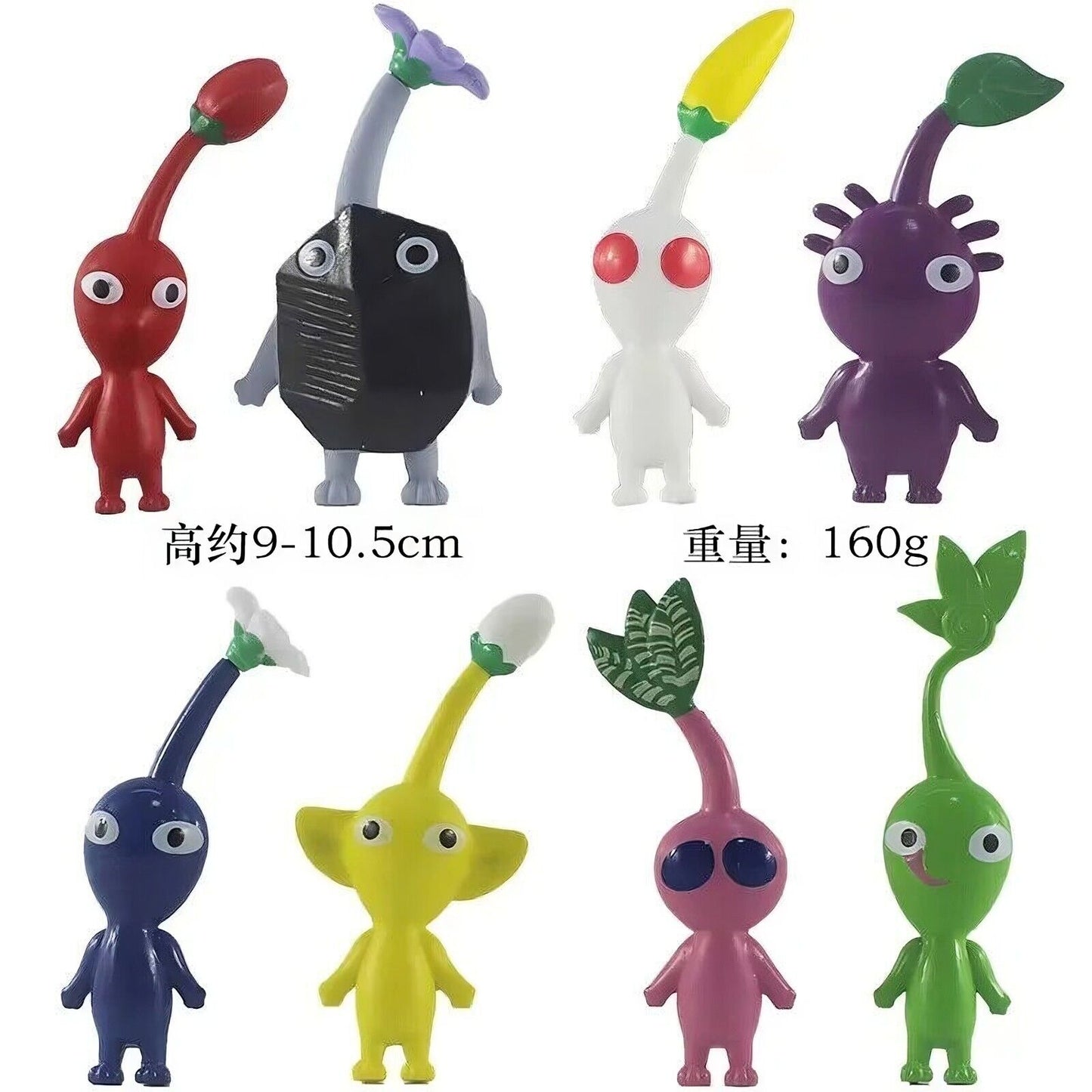 pikmin Pikmins Figure Toy Rock Pikmins Oatchi Blue Ice Toys anime CAKE TOPPER