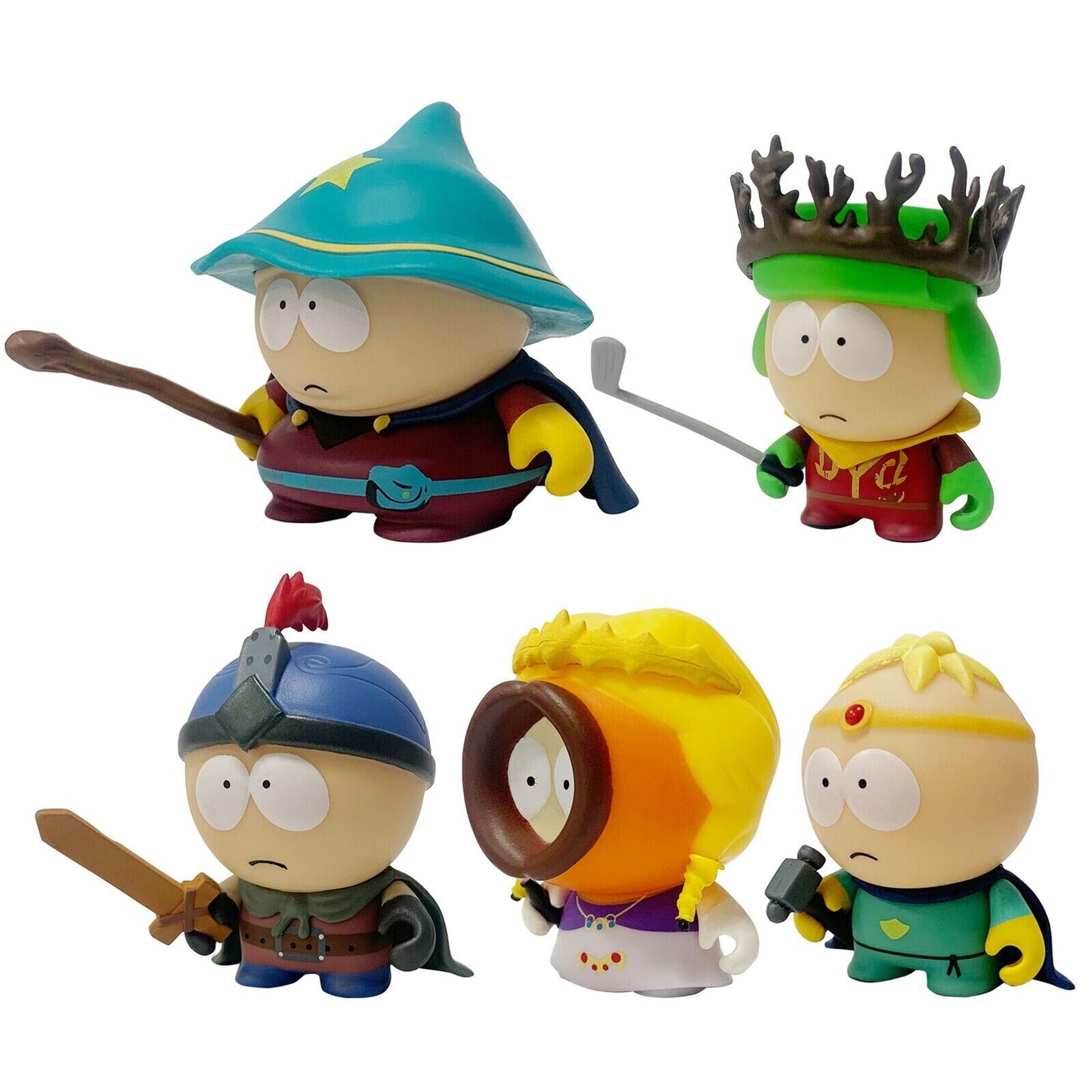 South Park Cartoon Figure Kids Toys Cake Gift Bath Toy Snow Day Stick of Truth