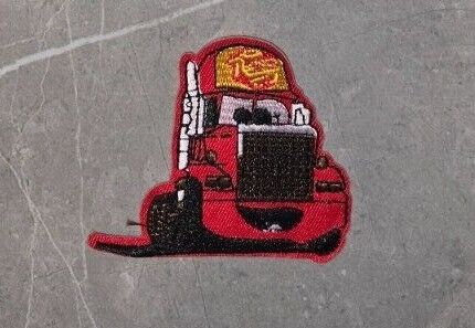 DISNEYS Cars Red Car Iron Sew On Embroidered Patch PATCHES TV MOVIE FILLMORE