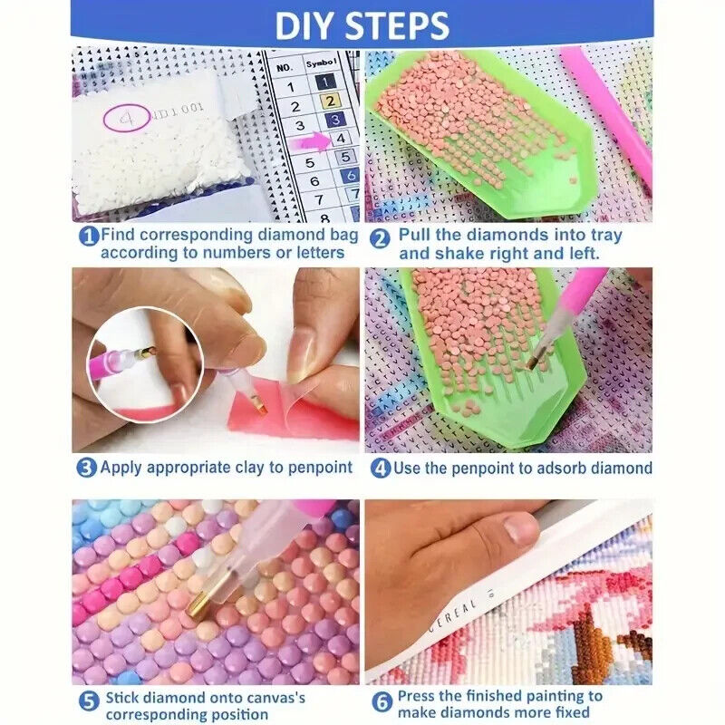 LARGE 5D DIY Full Diamond Painting Taylor Swift NEW MUSIC EDUCATIONAL SWIFTIE R