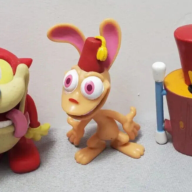 OFFICIAL VIACOM The Ren and Stimpy Cartoon Figure FIGURES Mini Model NETFLIX