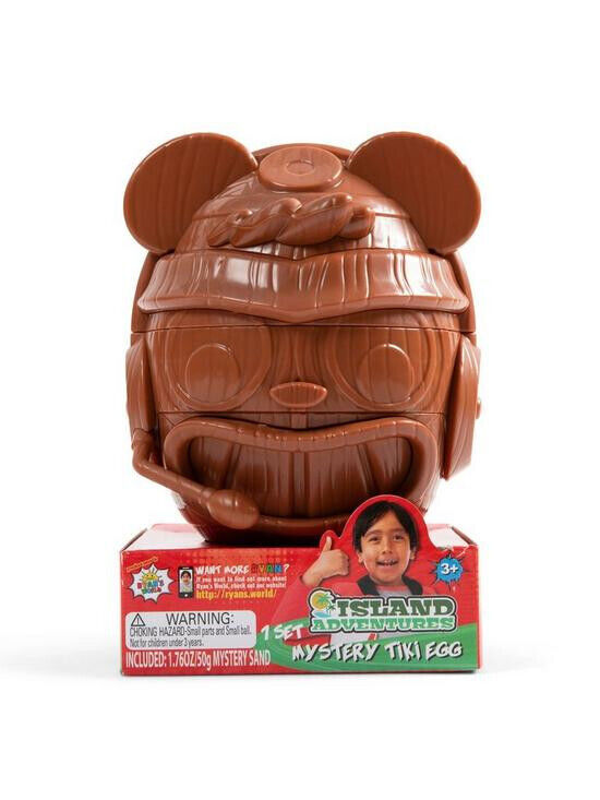 Ryan's World Island Adventure Mystery Tiki Egg New Sealed Gift Filler ryans
