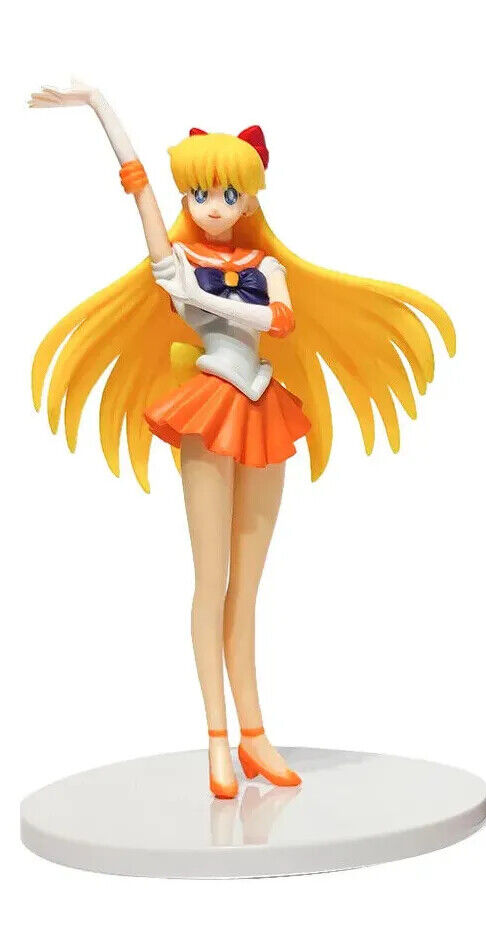 Sailor Moon Anime Venus Mercury Jupiter Mars Water Ice STANDING Figure Toys