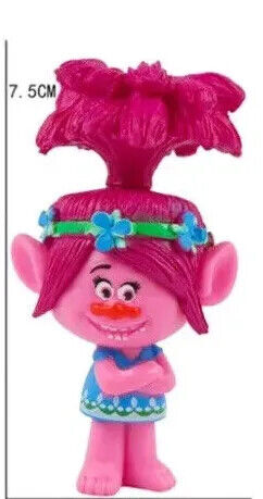 Dreamworks Trolls WORLD TOUR Action Figure Doll Figurines Toy Cake Topper NETFLI