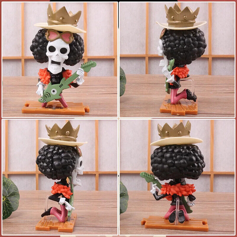 Anime One Piece LUFFY PVC Figure Model TOY NETFLIX CHOPPER NICO KEYRING KEYCHAIN