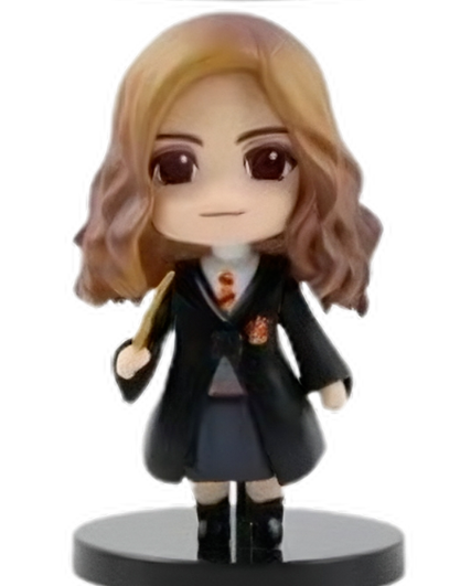 Harry Potter Toy Figures Ron Weasley Hermione Granger Wizard Magic Hogwarts