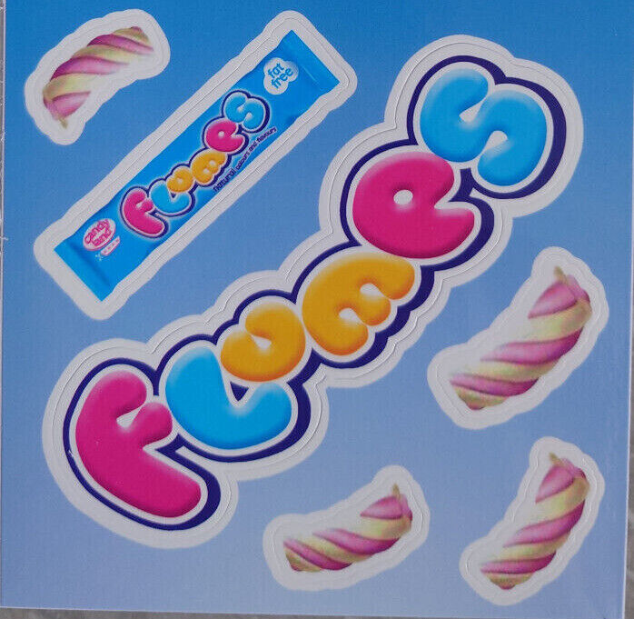 Old Fashioned Sweet Customised Stickers Refreshers Wham BlackJack Dipdab Flumps