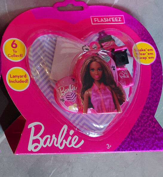Barbie Flash'EEZ - Shake em, Wear em, Swap em New Lanyard CHOOSE YOURS