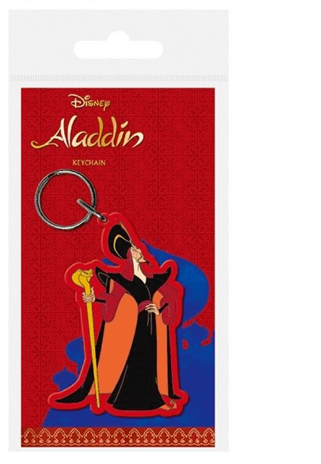 Aladdin Official Disney Movie Film Keyring Keychains ABU GENIE LAGO JAFFAR RING