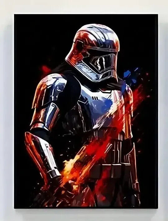 Star wars Canvas Wall Art Movie Poster Print Picture Retro Kylo Ren Stormtrooper