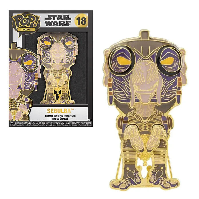 Funko Sebulba #18 Pop! Enamel Pin Badge Star Wars collectable YODA PHANTOM MEN