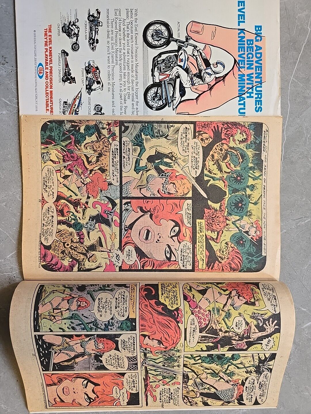 Red Sonja (1977) #1 & 2 Marvel First Solo Series VFN BUNDLE FIRST DEMON DRAGON