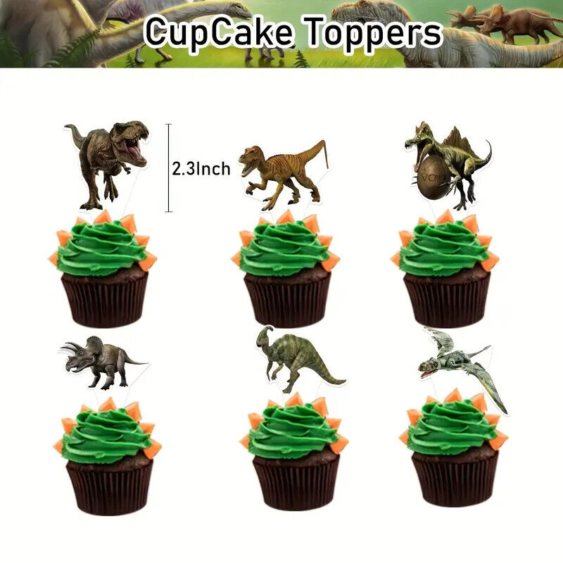 JURASSIC PARK DINOSAUR Balloon Party Birthday Decorations Boys Girls Balloons