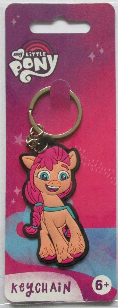My Little Pony MLP Official Keyring Keychains petals moonbow netflix disney