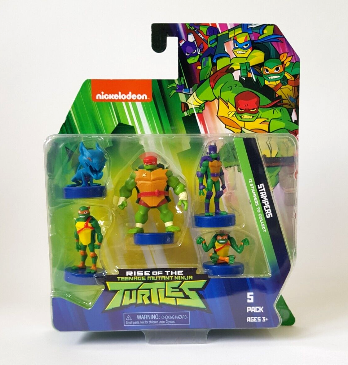 Nickelodeon Teenage Mutant Ninja Turtles StamperS TMNT RAPHAEL SHREDDER APRIL