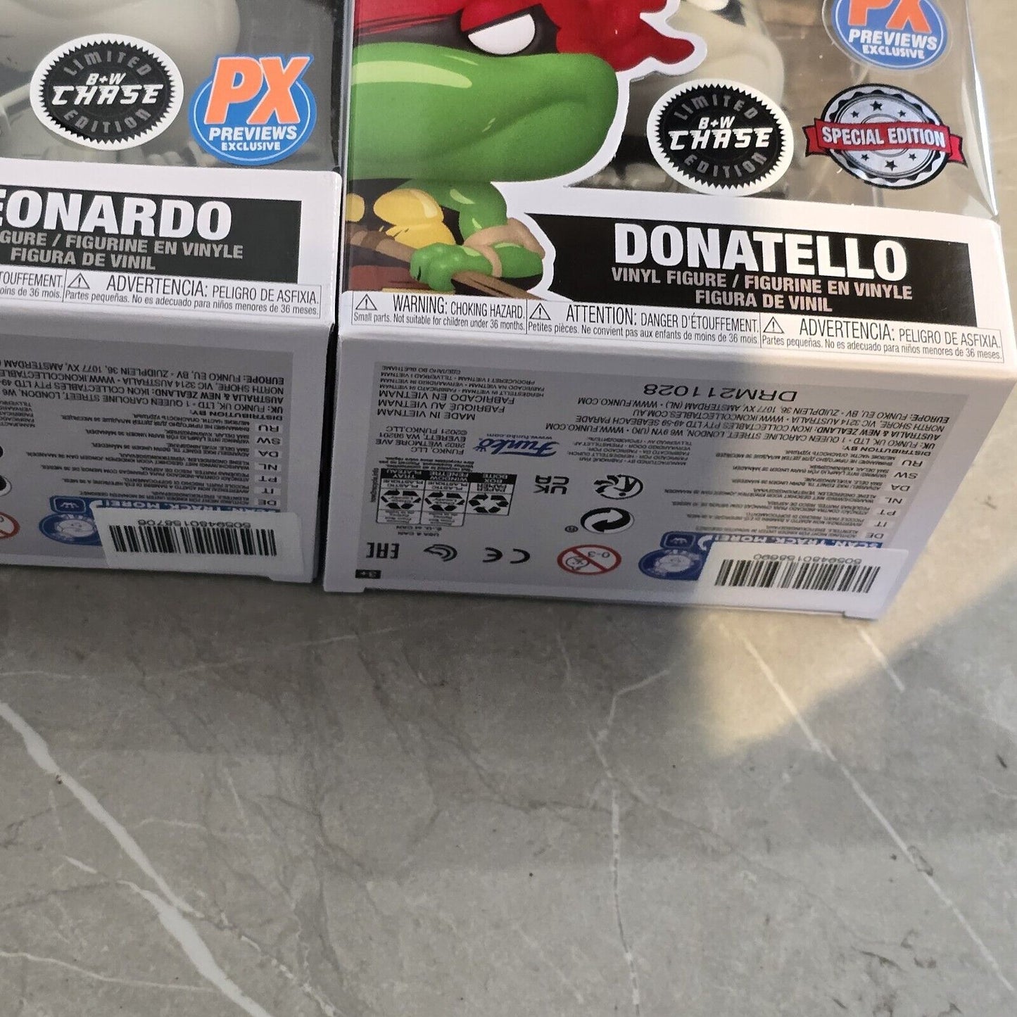 CHASE SET Teenage Muntant Ninja Turtles Funko Pop #31 #32 #33 #34 TMNT FULL