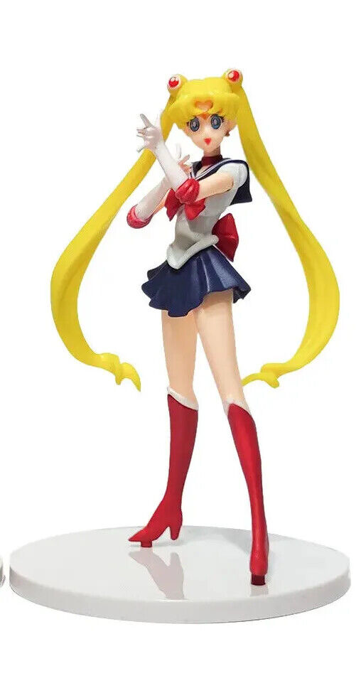 Sailor Moon Anime Venus Mercury Jupiter Mars Water Ice STANDING Figure Toys