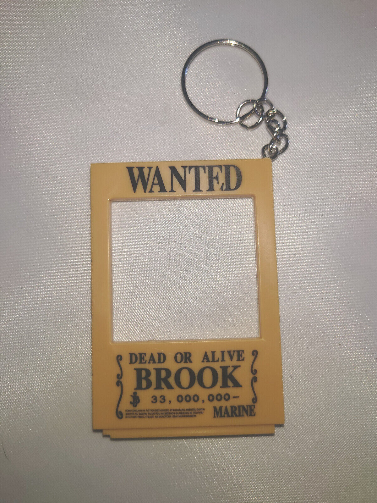 Anime One Piece LUFFY PVC Keyring Keychain Figure Model Pendant 🇬🇧 WANTED