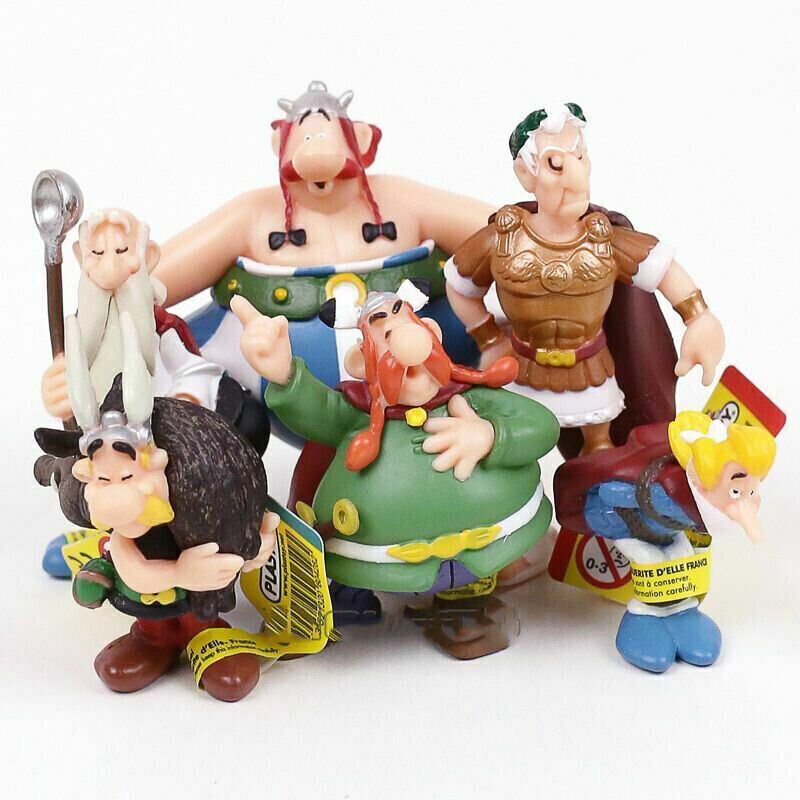 The Adventures Of Asterix Pvc Figures 8CM ASTERIX BOAR OBELIX TV SERIES CHOOSE