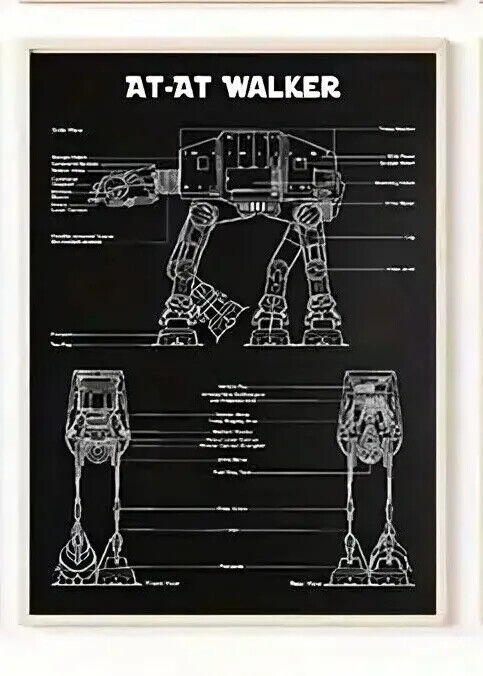 Star WARS Canvas Wall Art Movie Poster Print DISNEY DEATH STAR FALCON DESTROYER