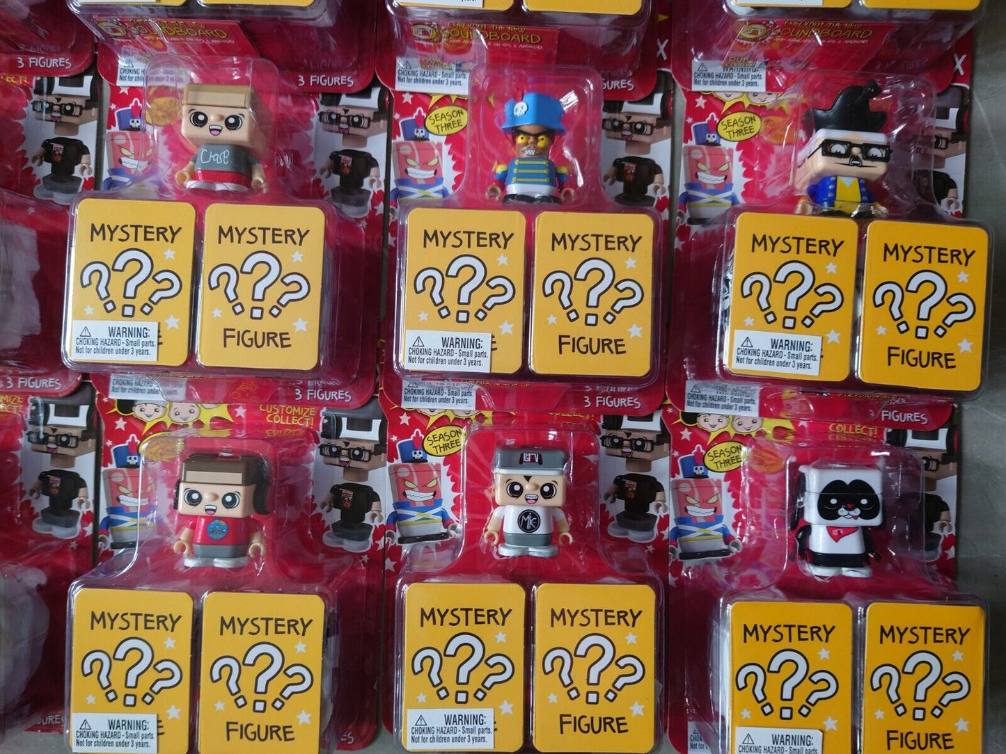 FGTeeV Micro Stax Bonkers Toys CHOOSE YOUR STAX MYSTERY FIGURES 12 FG-TEEV