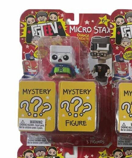 FGTeeV Micro Stax Bonkers Toys CHOOSE YOUR STAX MYSTERY FIGURES 12 FG-TEEV