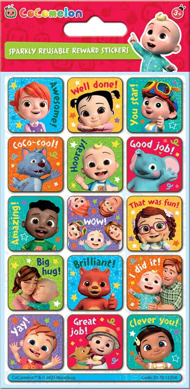 CoComelon STICKERS FOILE LARGE SMALL COULOURING BOOKS PAD JUMBO YOU CHOOSE