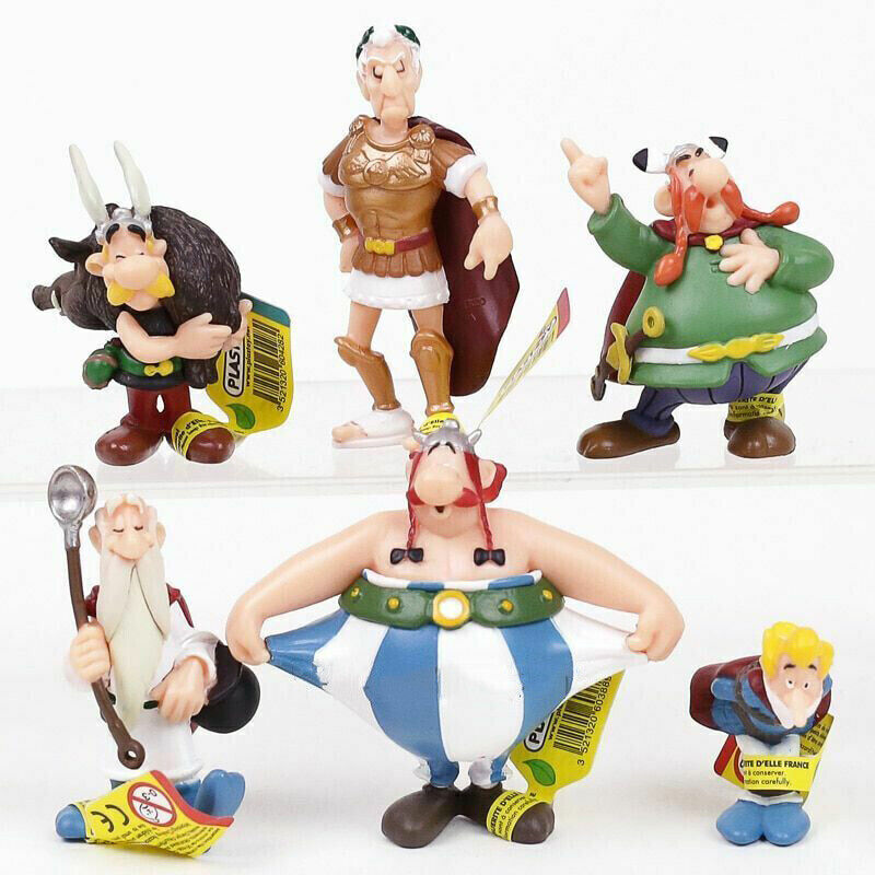 The Adventures Of Asterix Pvc Figures 8CM ASTERIX BOAR OBELIX TV SERIES CHOOSE