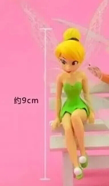 Tinkerbell Fairy Princess Action Miniature Figure Cake Topper Doll Toys Kids