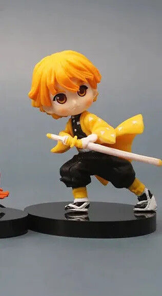Anime Demon Slayer Kimetsu Yaiba Tanjirou Nezuko Zenitsu Figure Model Toys