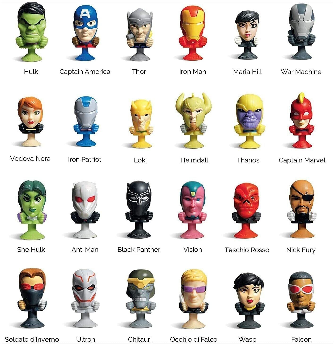 2 X Avengers Megapopz Collectable Figure Heads Blind Party Bags STOCKING FILLER