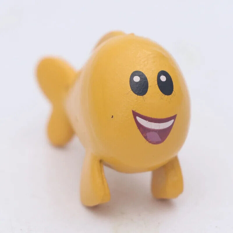 Cartoon Bubble Guppies Gil Molly Nonny Vinyl 2" Figure Toy Cake Topper NICK JR