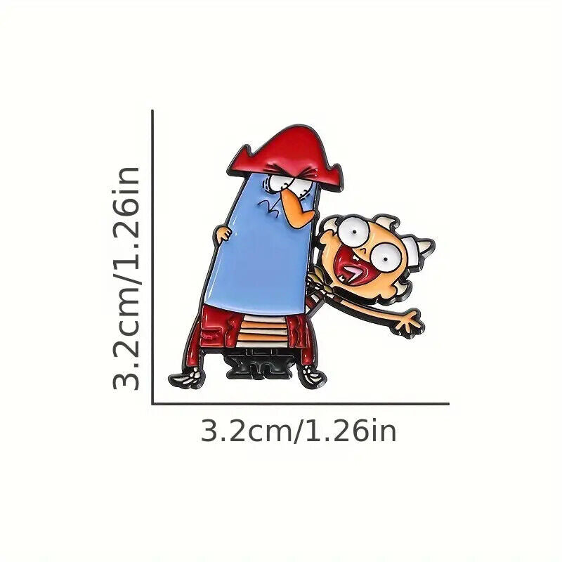 MARVELOUS MISADVENTURES CAPTAIN KNUCKLES FLAPJACK Metal Enamel Pin Badge