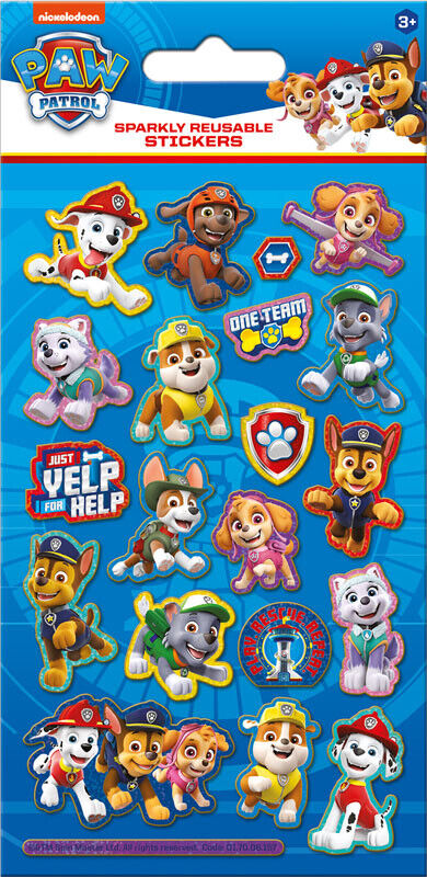 Paw Patrol Reward Chart Stickers Reusable STICKER SETS YOU CHOOSE GREAT PRICE