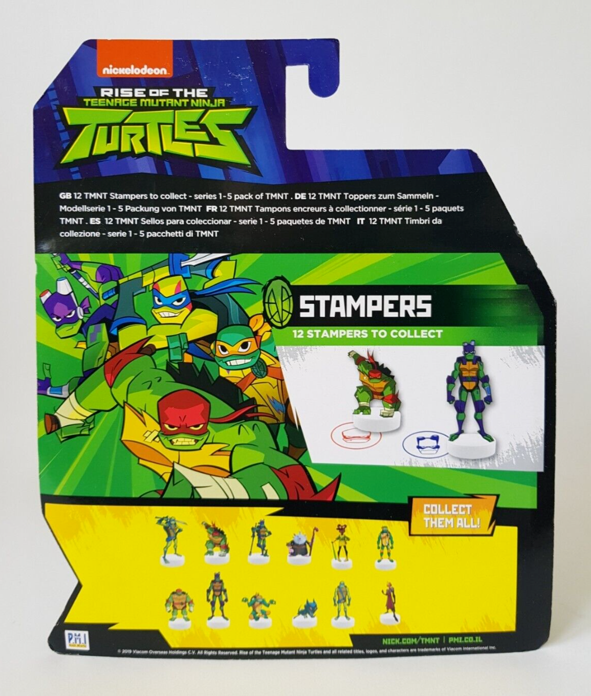 Nickelodeon Teenage Mutant Ninja Turtles StamperS TMNT RAPHAEL SHREDDER APRIL