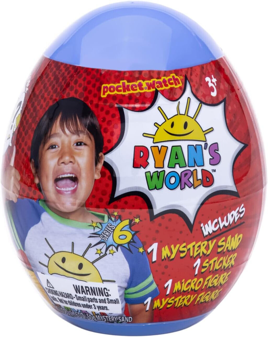 Ryan's World | Mystery Mini Egg Series 6 Fun Surprise Collectible